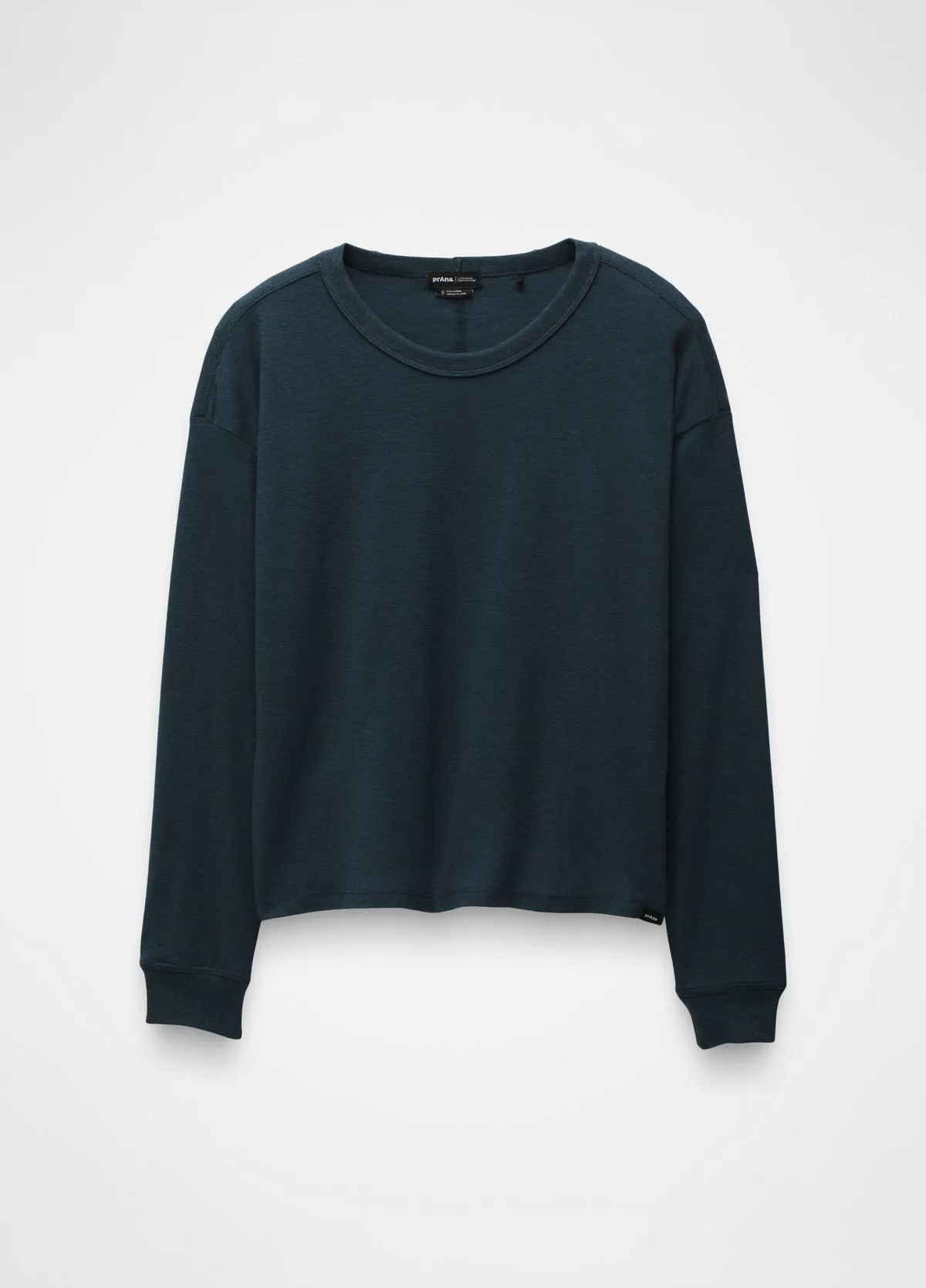 Cozy Up LS Crew - STORMY NIGHT HEATHER