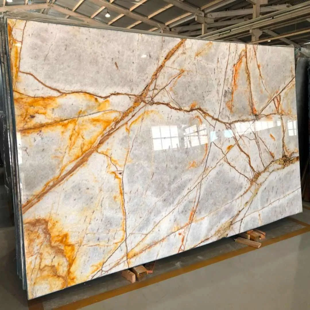 CRYSTAL IMPERIAL Quartzite Polished Slab