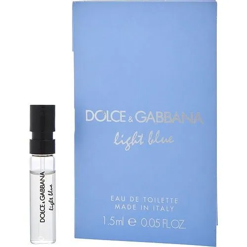 D & G LIGHT BLUE by Dolce & Gabbana Edt Spray 0.05 Oz Vial for Women