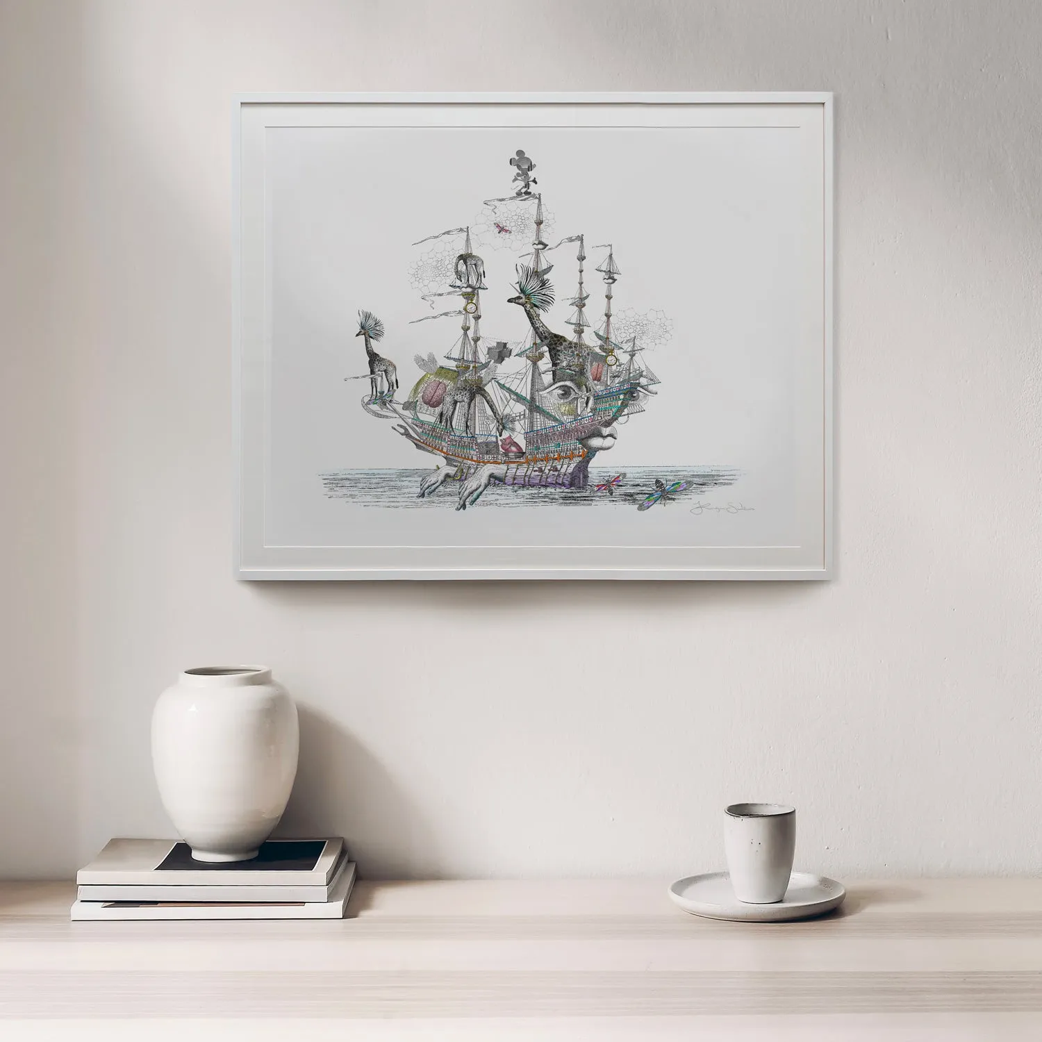 Draumaland At Sea - Great Henrietta VII - Art Print