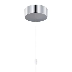 ElekTek Light Pull Cord Switch Ideal for Bathroom Ceiling with Metal Plated Cover (Matt Black - Thermoplastic)