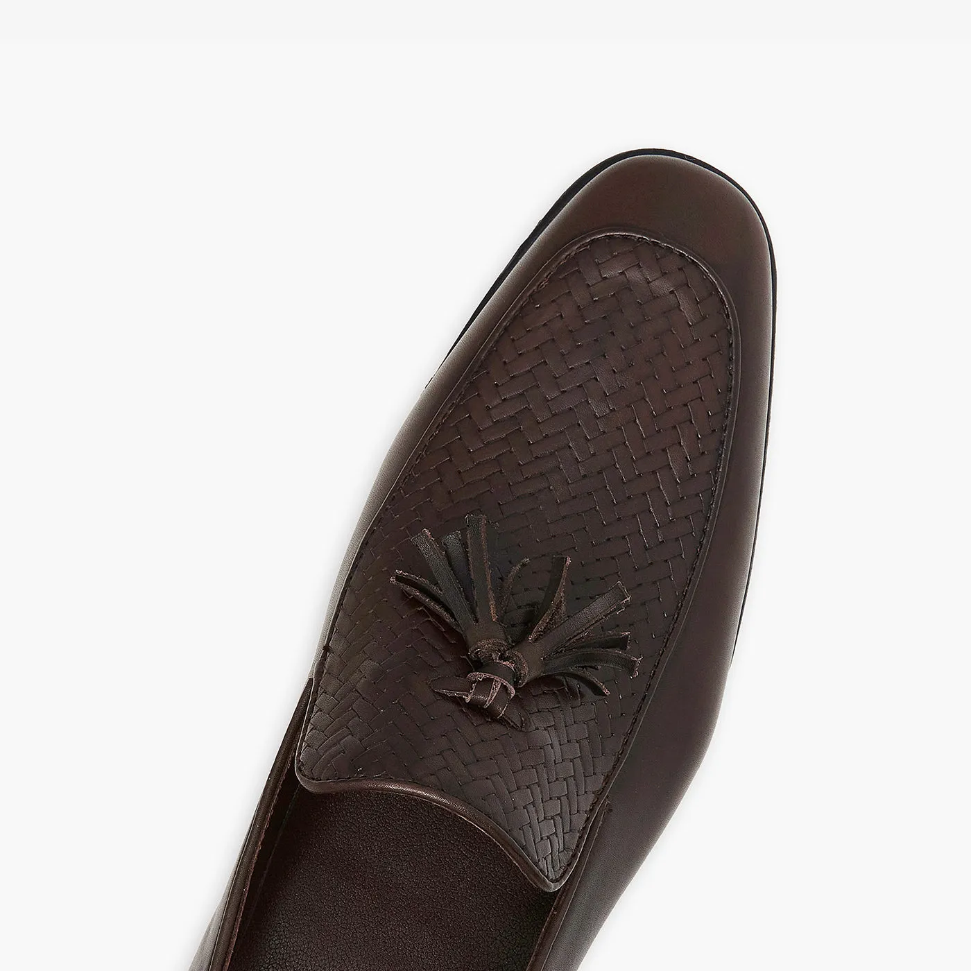 Embossed Upper Tassled Formals
