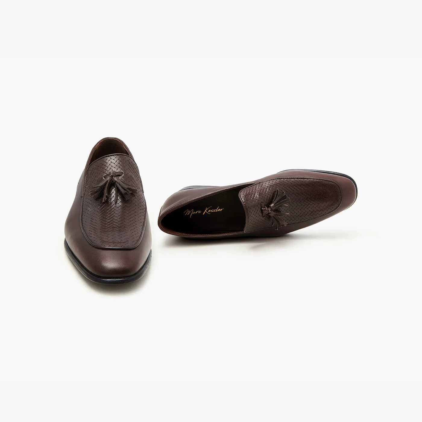 Embossed Upper Tassled Formals