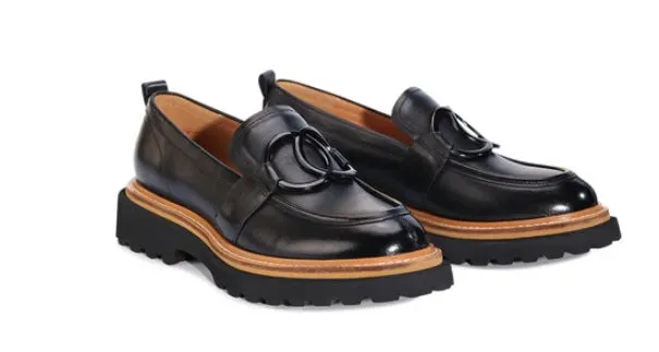 Eos Abbi Loafer Black Leather