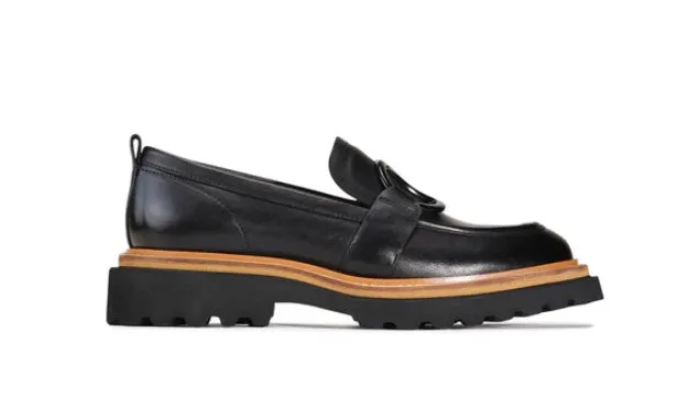 Eos Abbi Loafer Black Leather