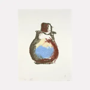 Ewer with Blue Showing Through
