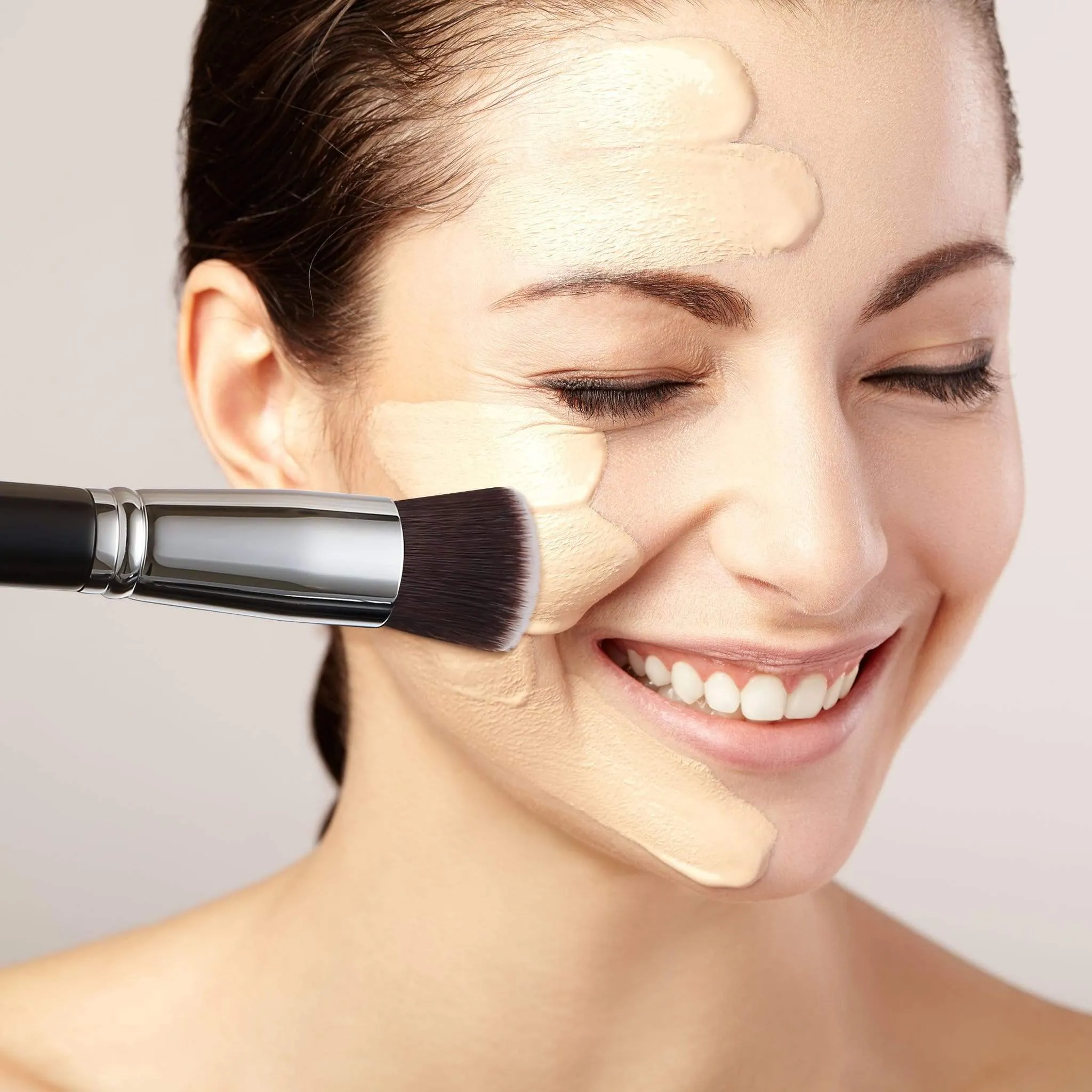 F614 - FLAT KABUKI BRUSH