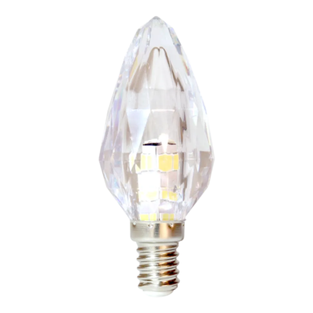 FLASH CRYSTAL CANDLE 3,5W E14 6500K XLED-CA-CRDD