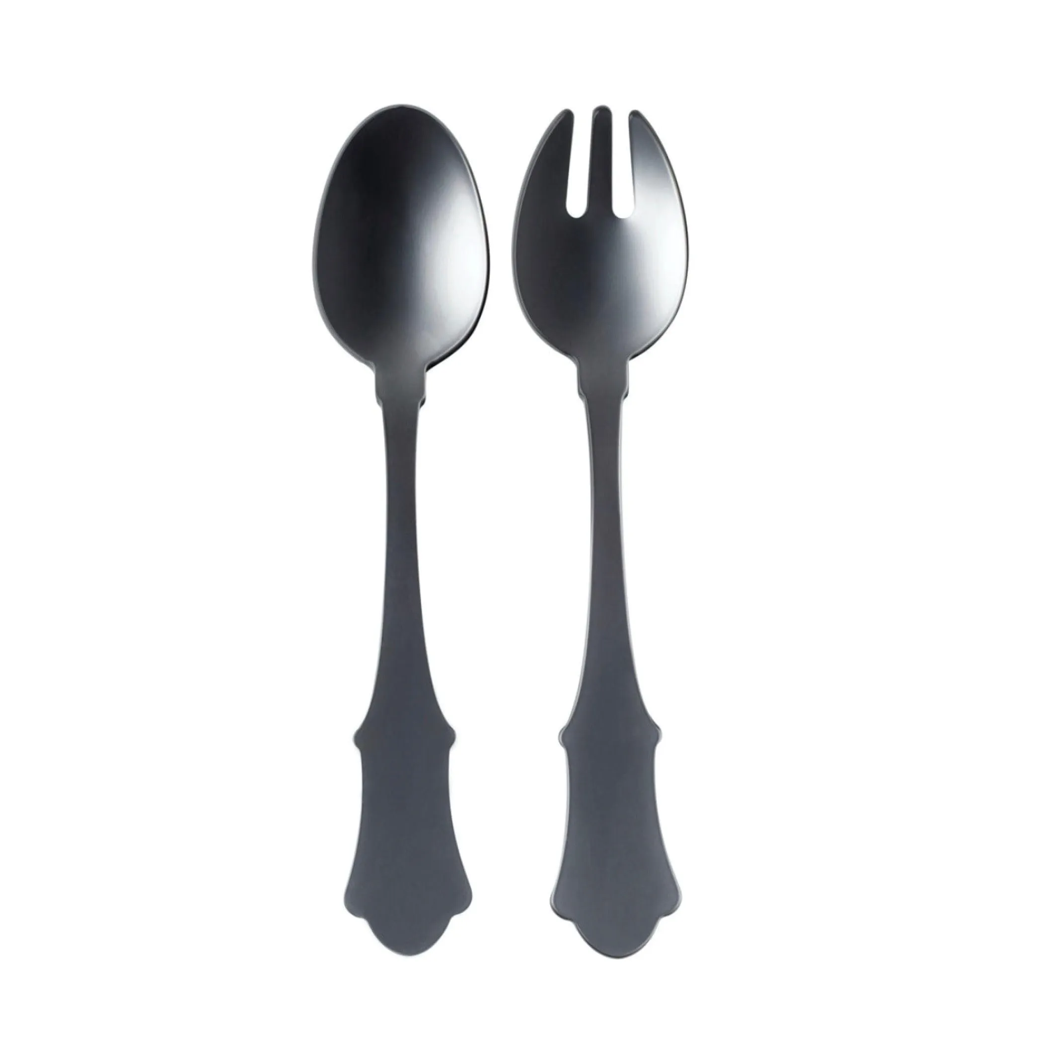 Gray Acrylic Salad Servers