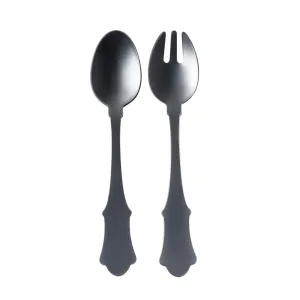 Gray Acrylic Salad Servers