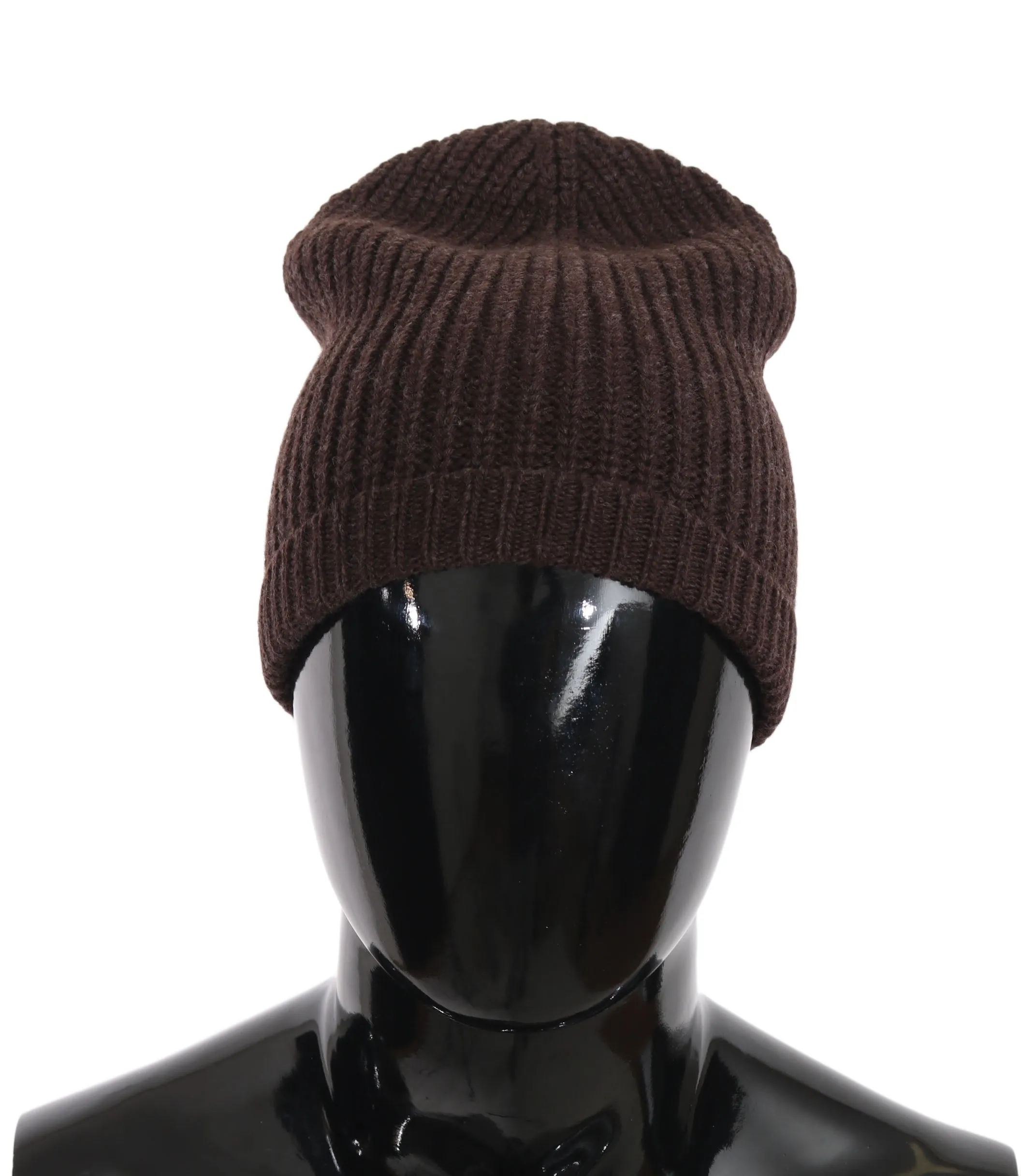 Gray Beanie Wool Knitted Warm Hat