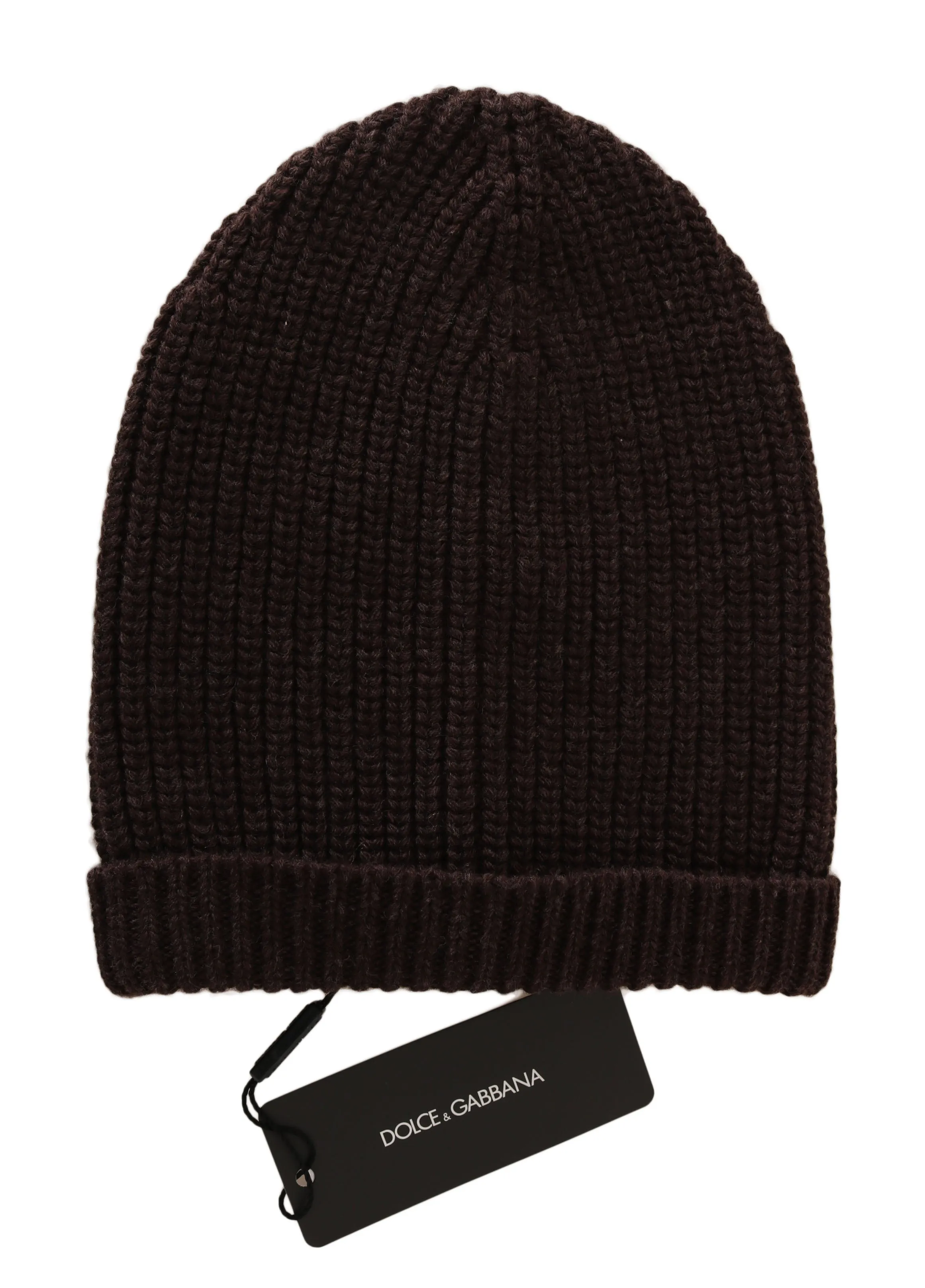 Gray Beanie Wool Knitted Warm Hat