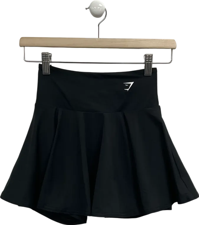gymshark Black Running Skort UK XS