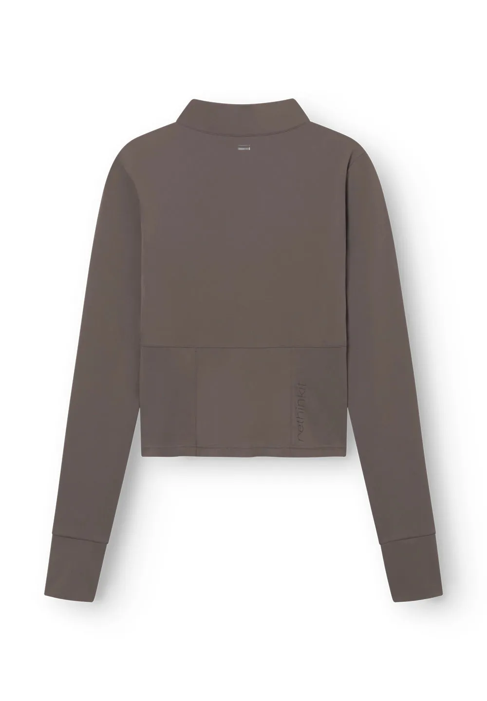 Half zip - dark brown