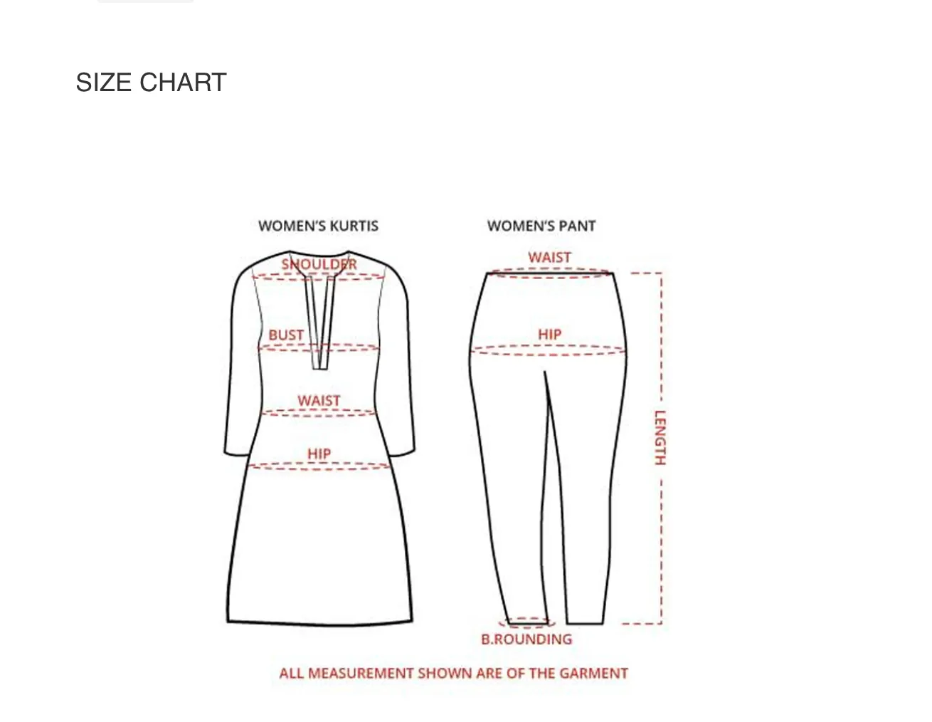 Heer Stylish Faux Georgette fully stitched/ready to wear Kurti & Palazzo (Set)