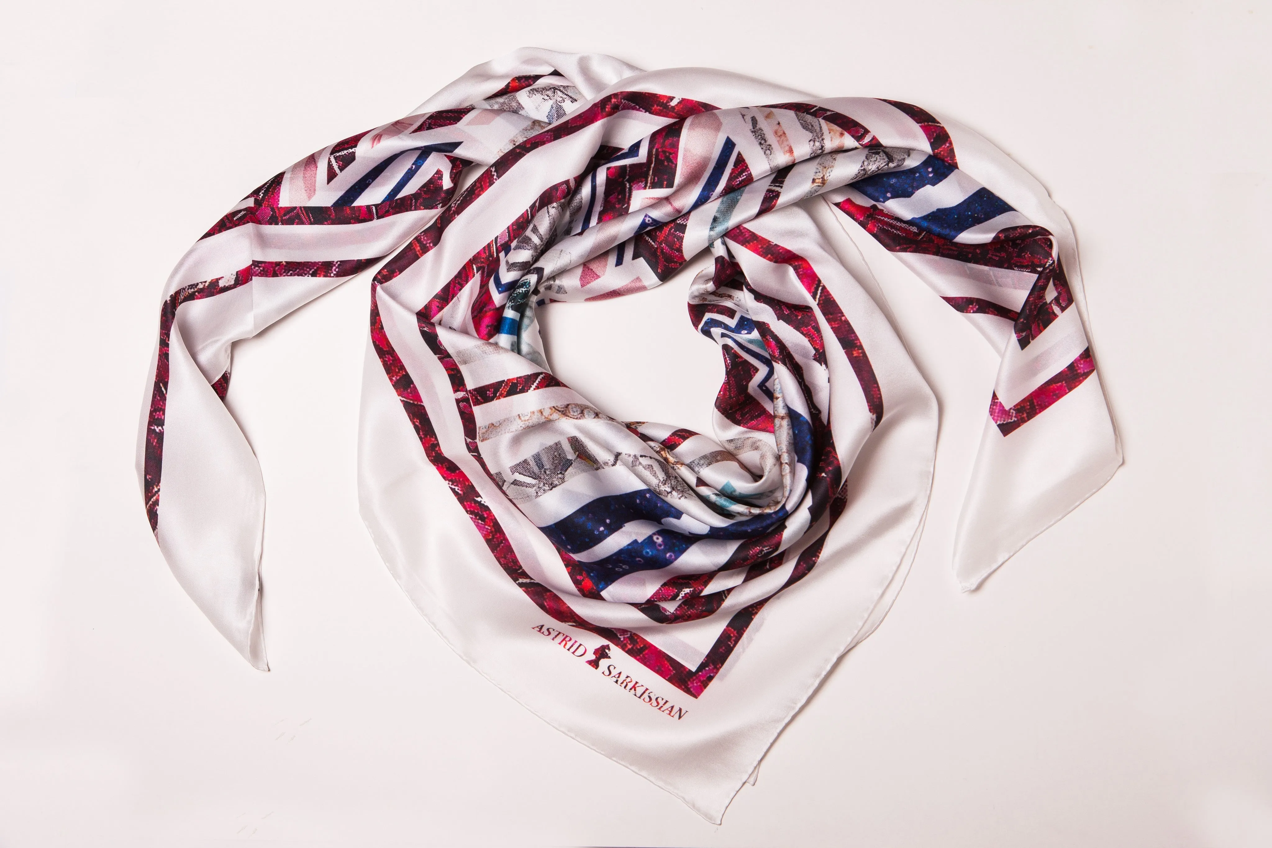 Hittite Silk Scarf