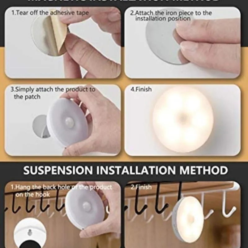 Homlly Rechargeable Motion Sensor Light
