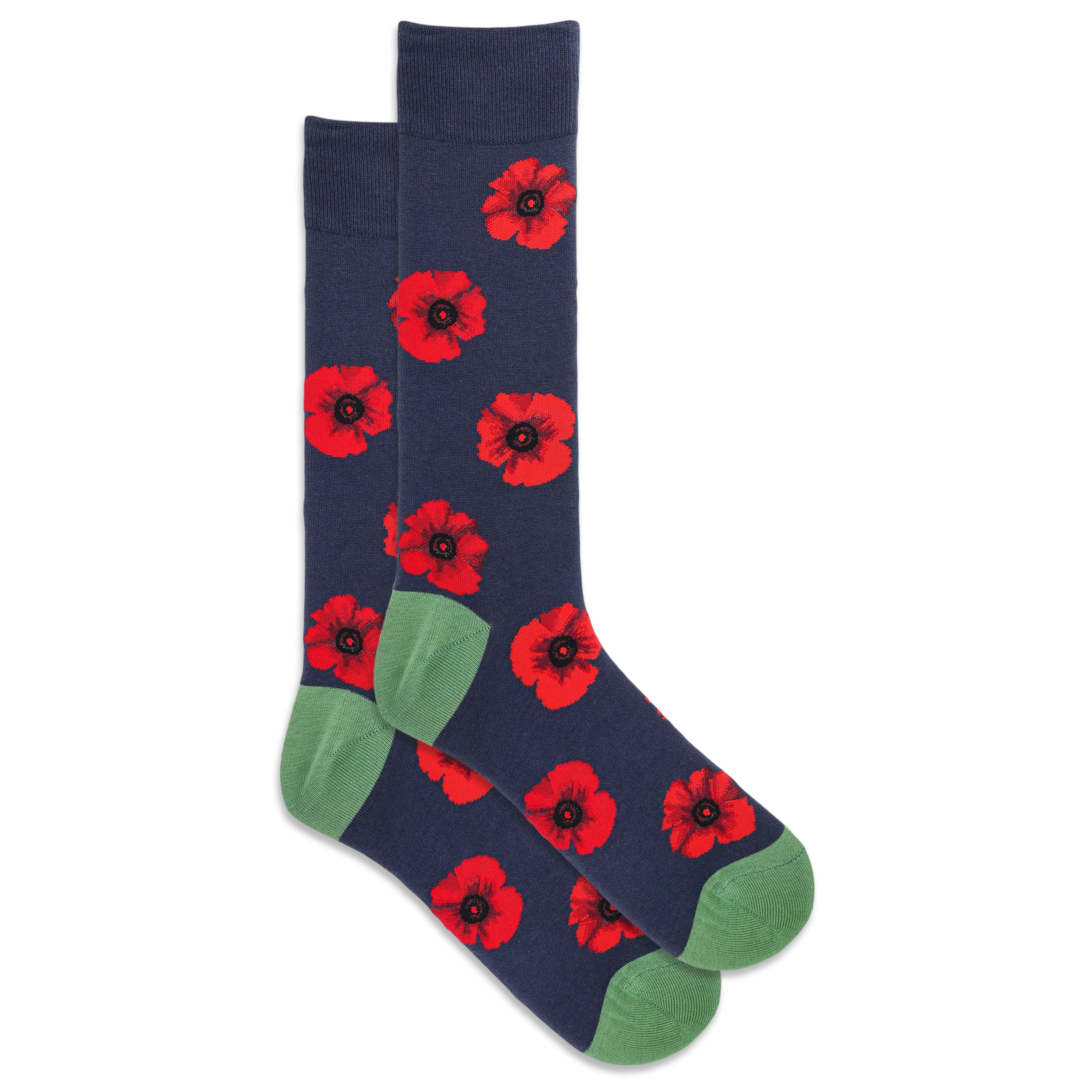 HOTSOX Men's Floral Crew Sock