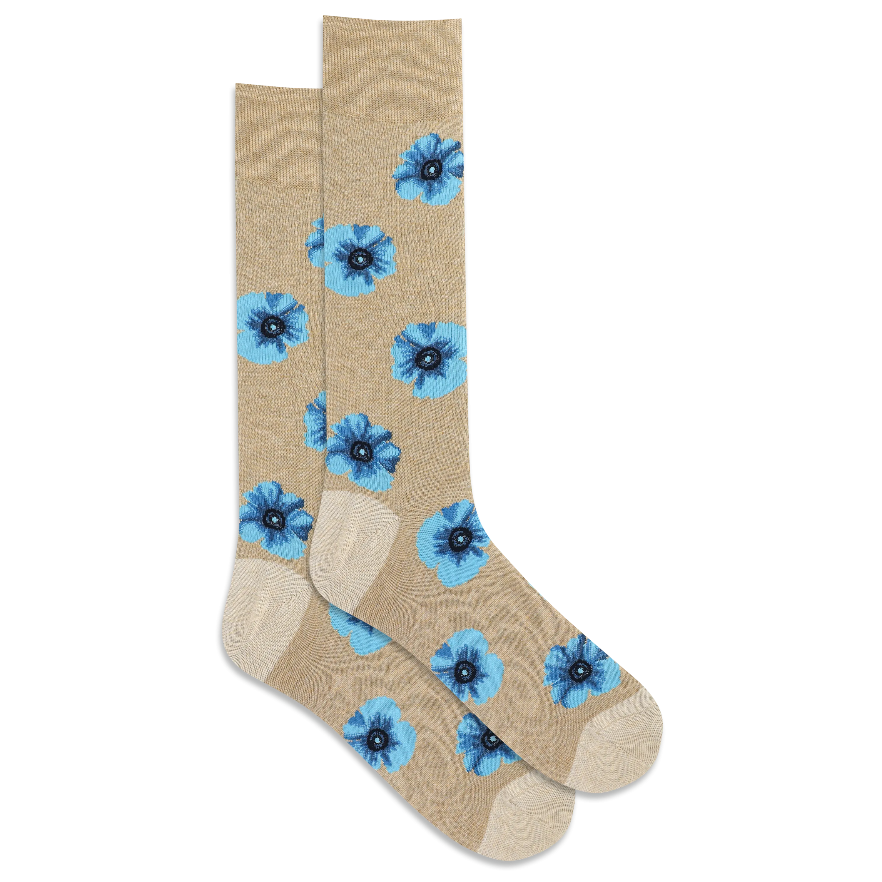HOTSOX Men's Floral Crew Sock