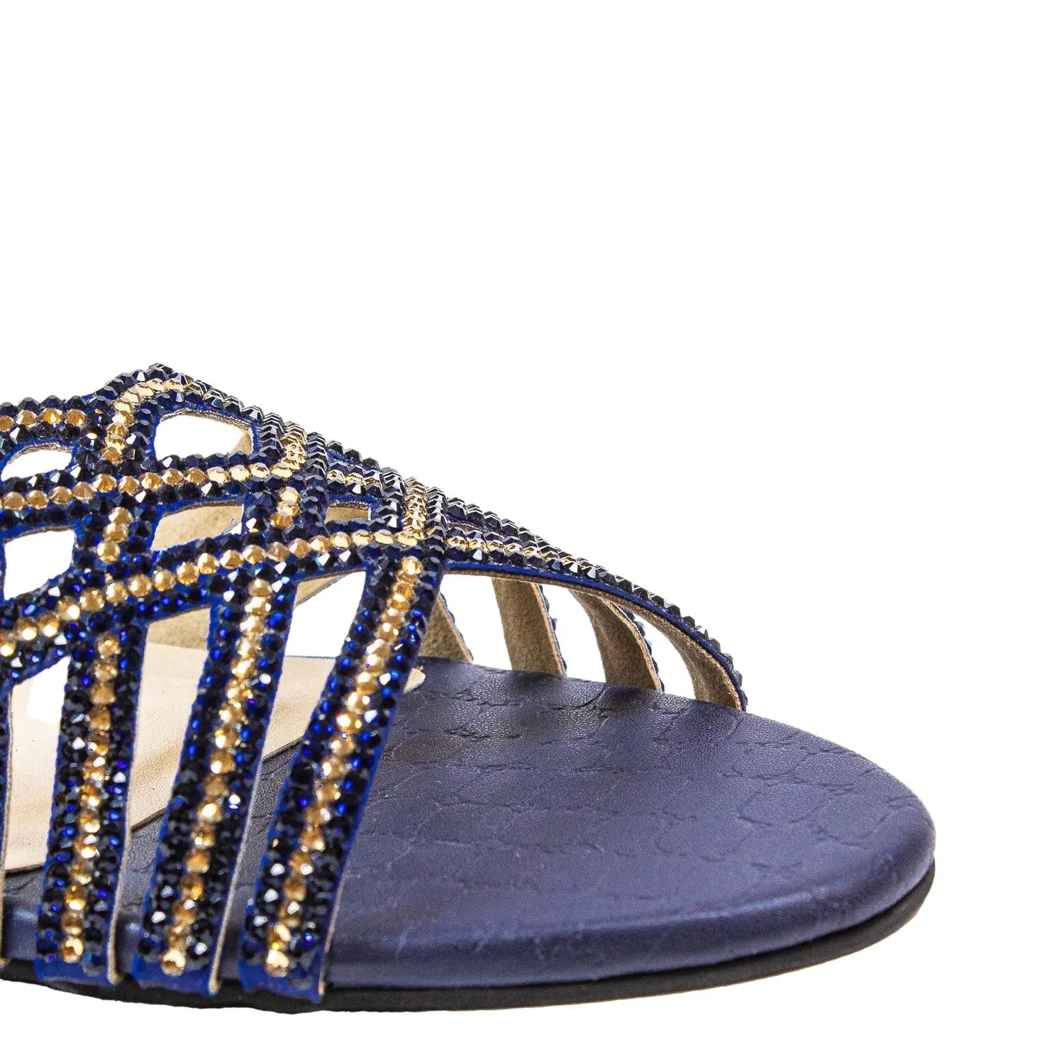 Jamilah Flats S137F - Antique Blue