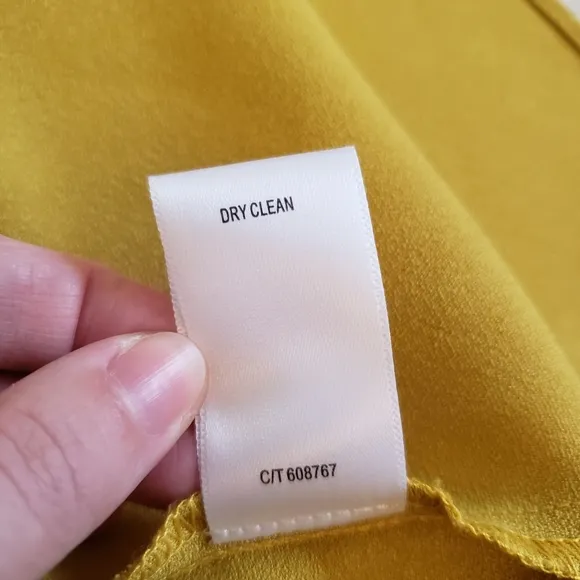 Just Taylor Alston Dress Midi Satin Chartreuse Formal Size 4