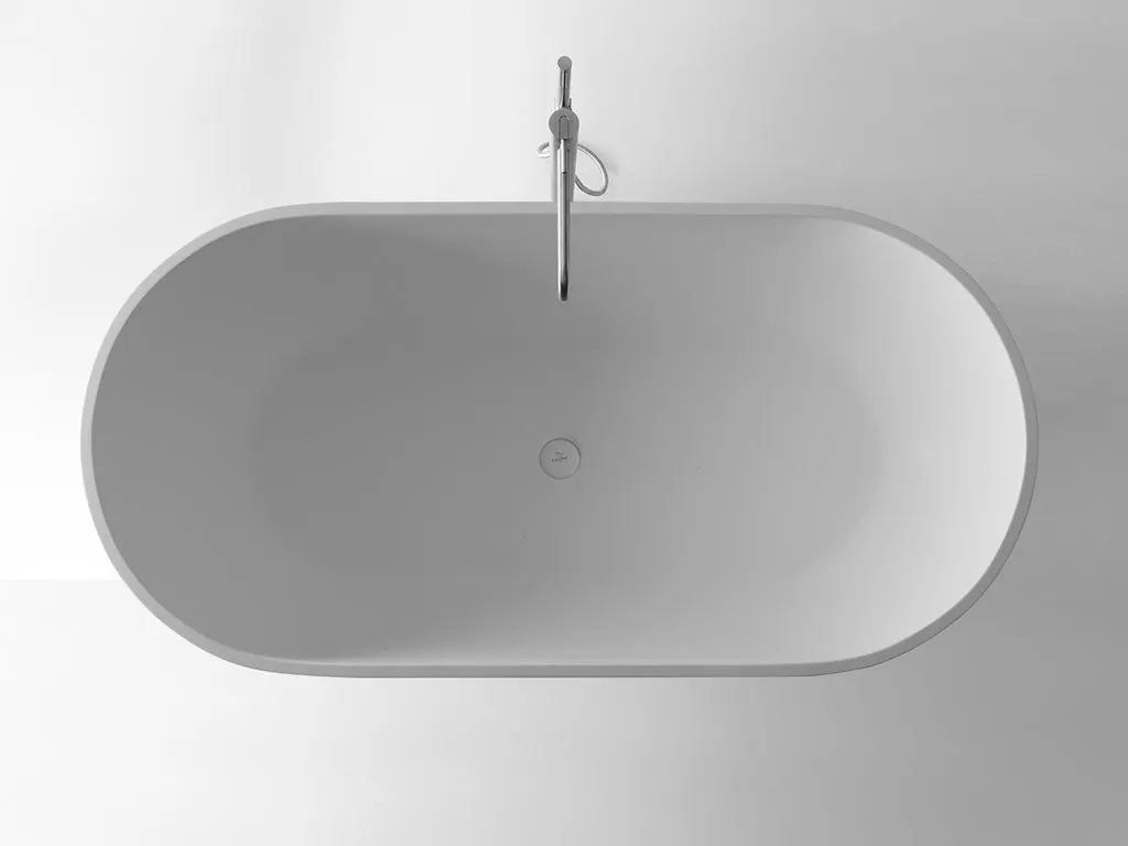 Justina ST12 1600mm stone bath - 1600mm - ST12 1600