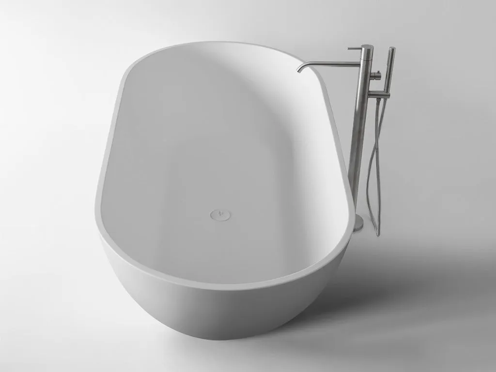 Justina ST12 1600mm stone bath - 1600mm - ST12 1600