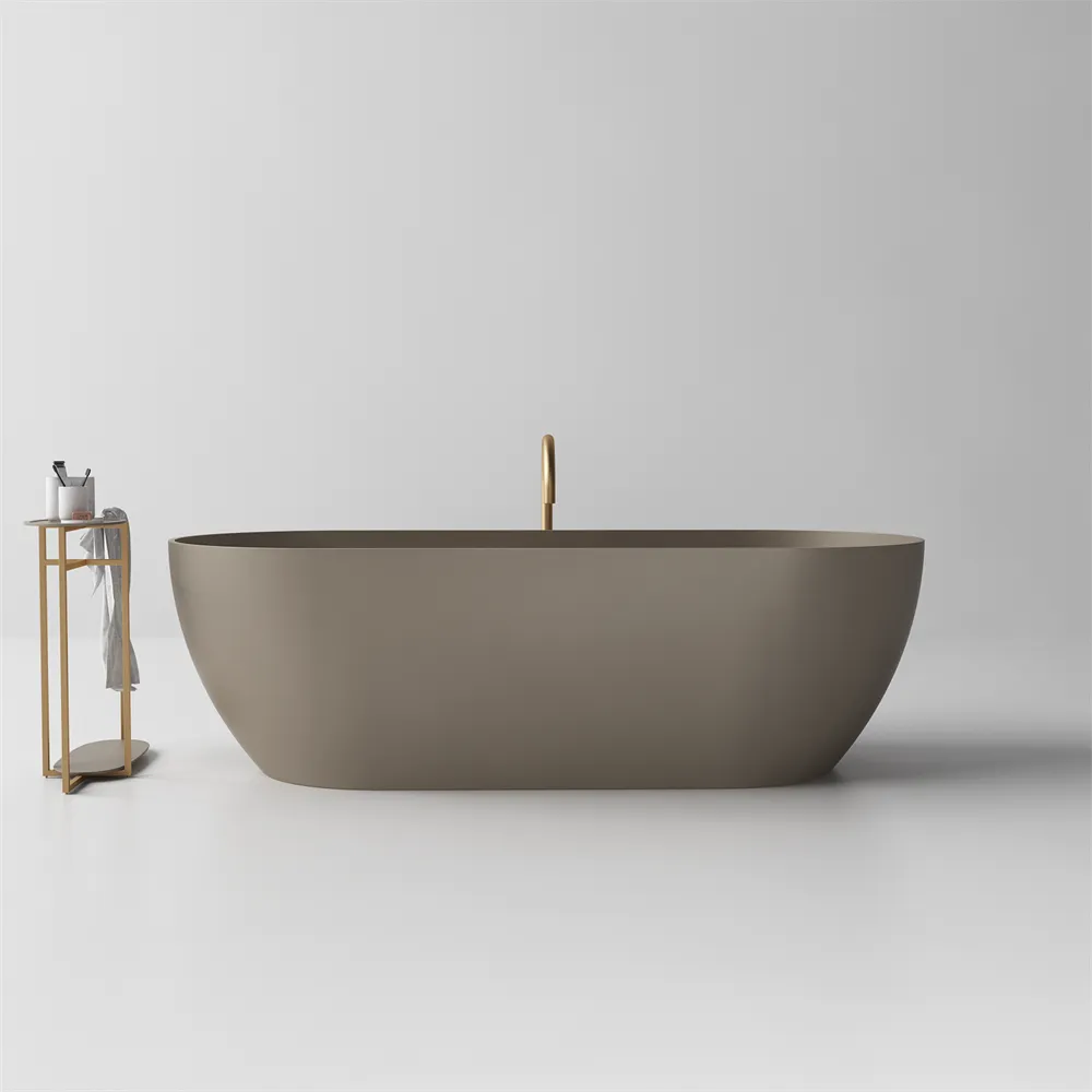 Justina ST12 1600mm stone bath - 1600mm - ST12 1600