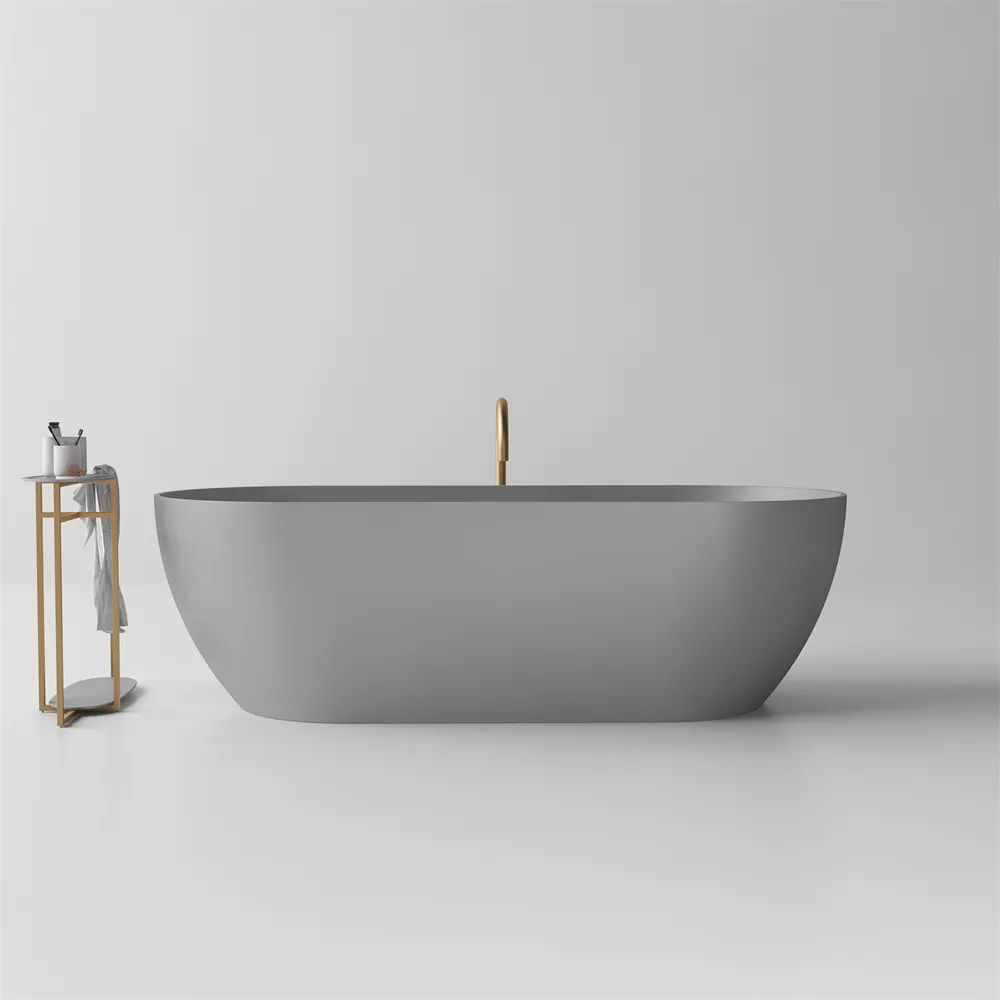 Justina ST12 1600mm stone bath - 1600mm - ST12 1600