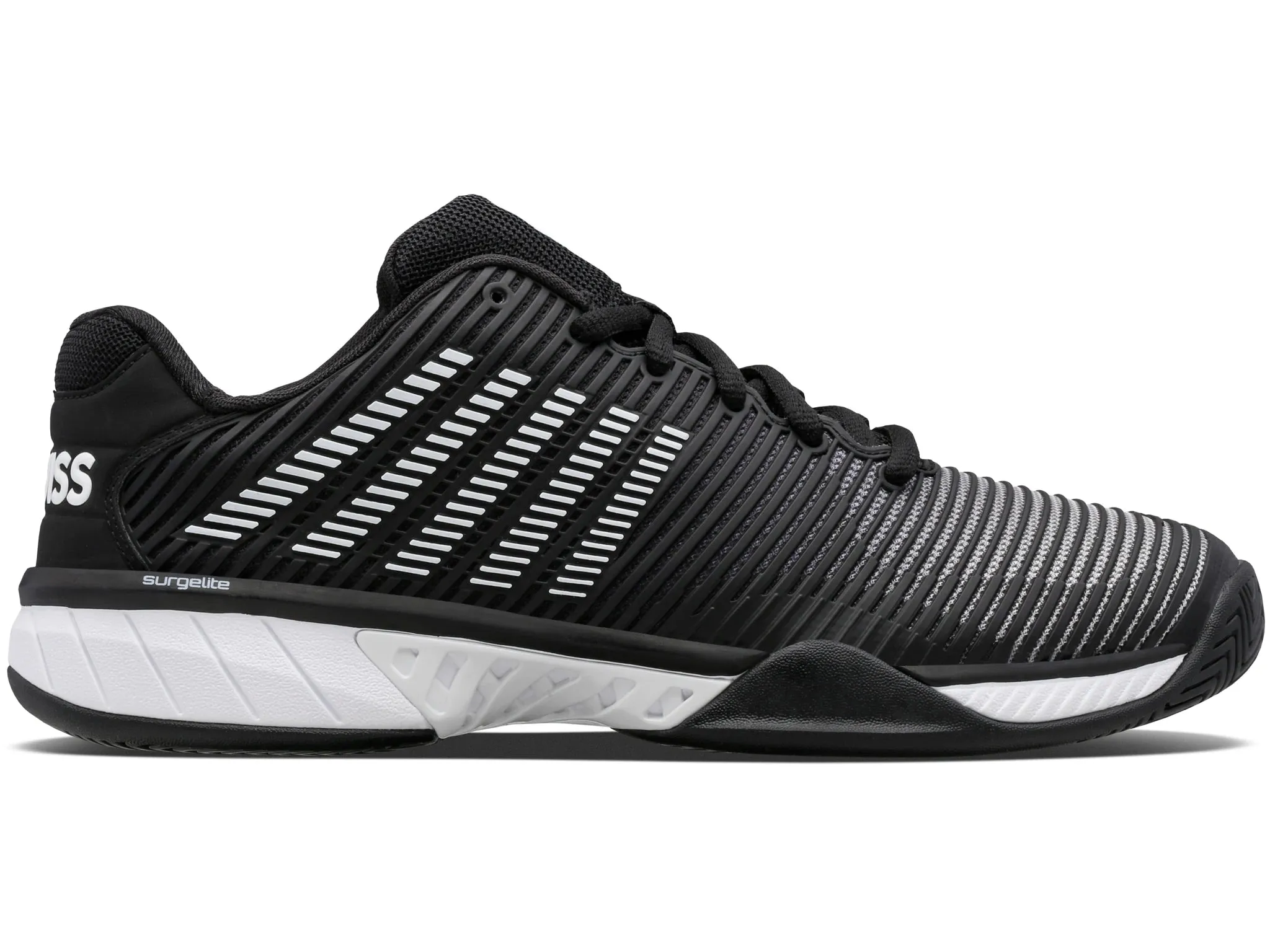 K-Swiss Men's Hypercourt Express 2 All Court Black/White/Highrise