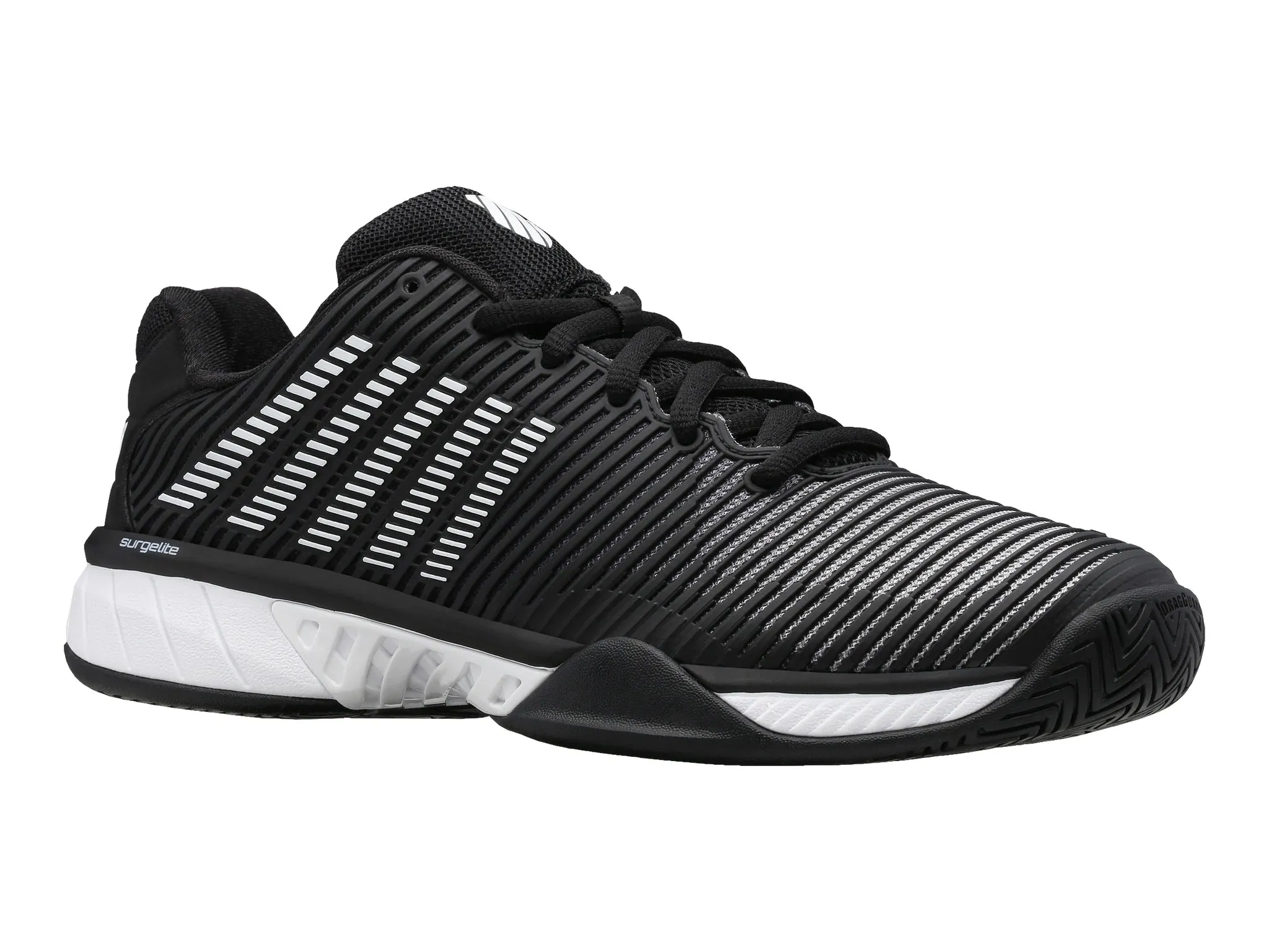 K-Swiss Men's Hypercourt Express 2 All Court Black/White/Highrise