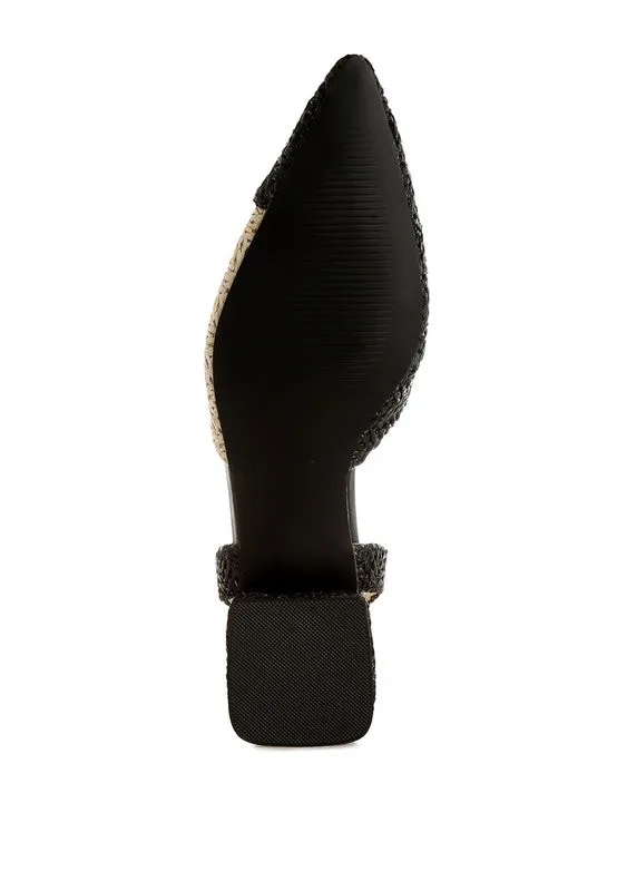Kinjay Pointy Toe Women's Slingback Sandals