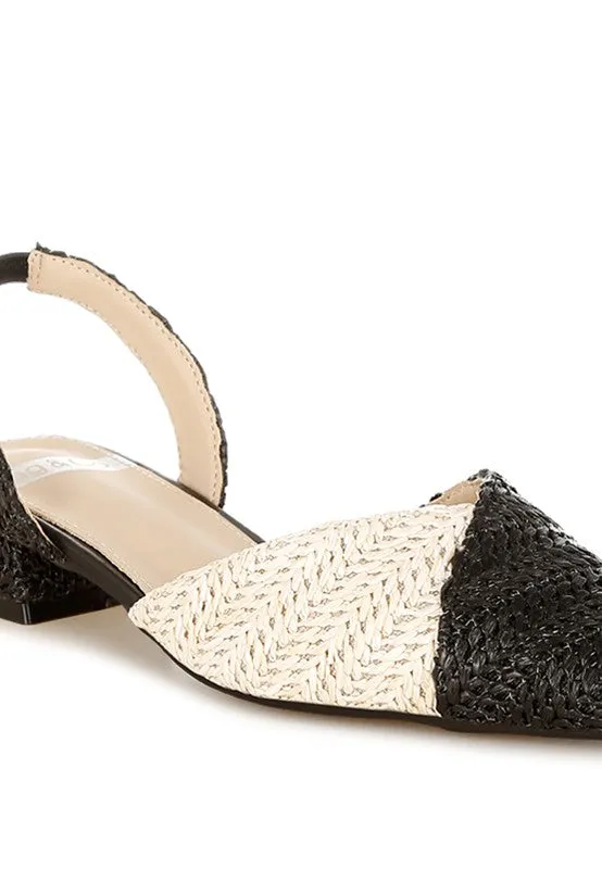 Kinjay Pointy Toe Women's Slingback Sandals