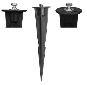 Knightsbridge SPIKEXT1 Universal Extension Ground Spike - Black