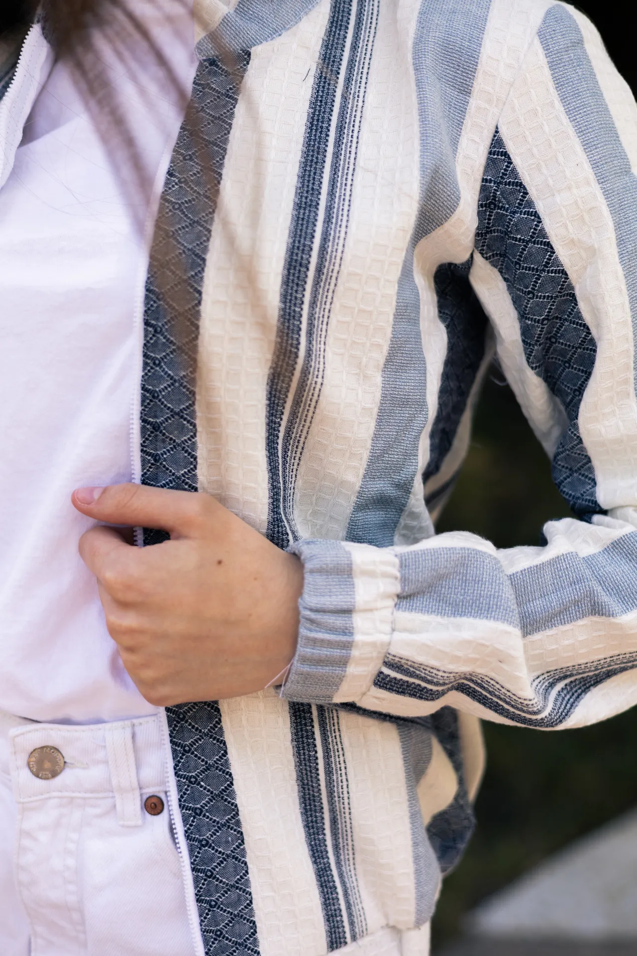 Laila Jacquard Bomber Jacket
