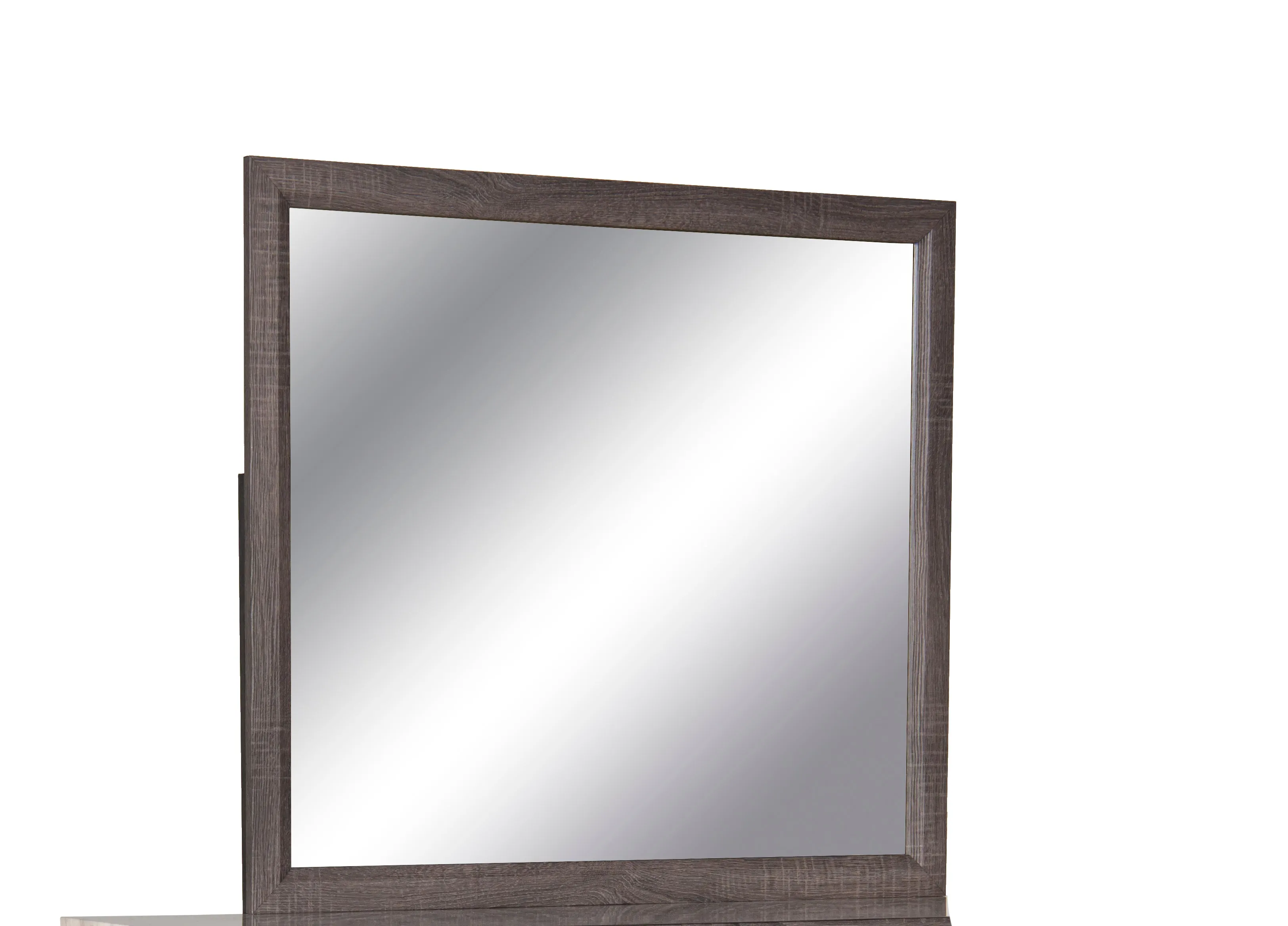 Laura Foil Grey Mirror