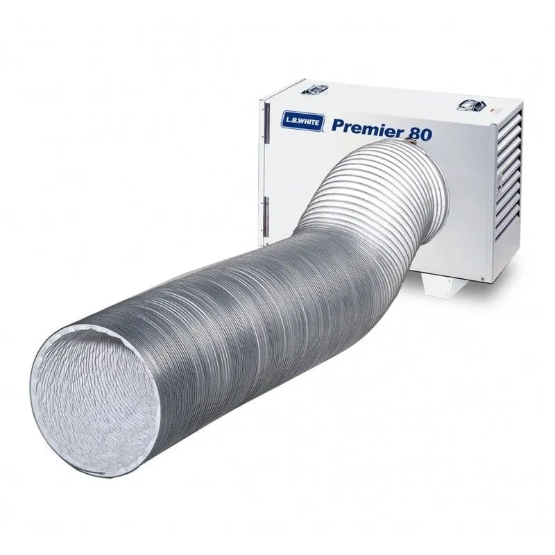 L.B. White Premier 80 Dual Fuel Heater - 80,000 BTUH