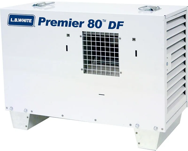 L.B. White Premier 80 Dual Fuel Heater - 80,000 BTUH