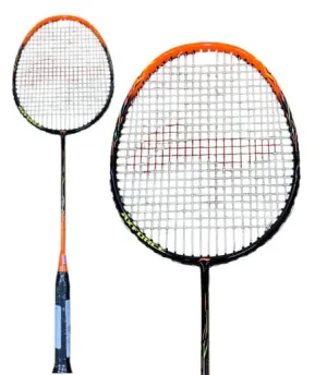 Li-Ning Axforce 9 3U Badminton Racket - Neon True Orange