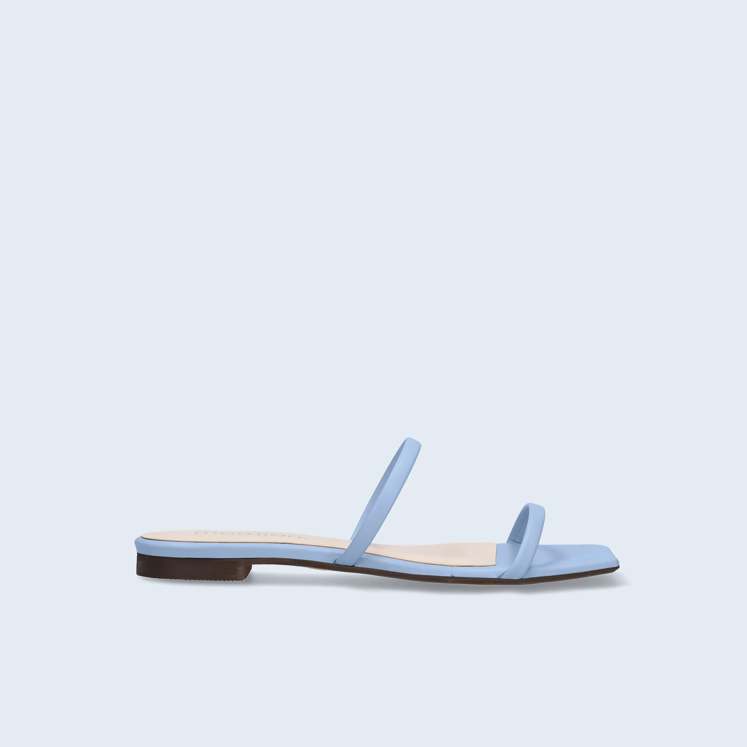 Limited special price 2,990 yen: Cord strap flat sandals (m10bn03) light blue