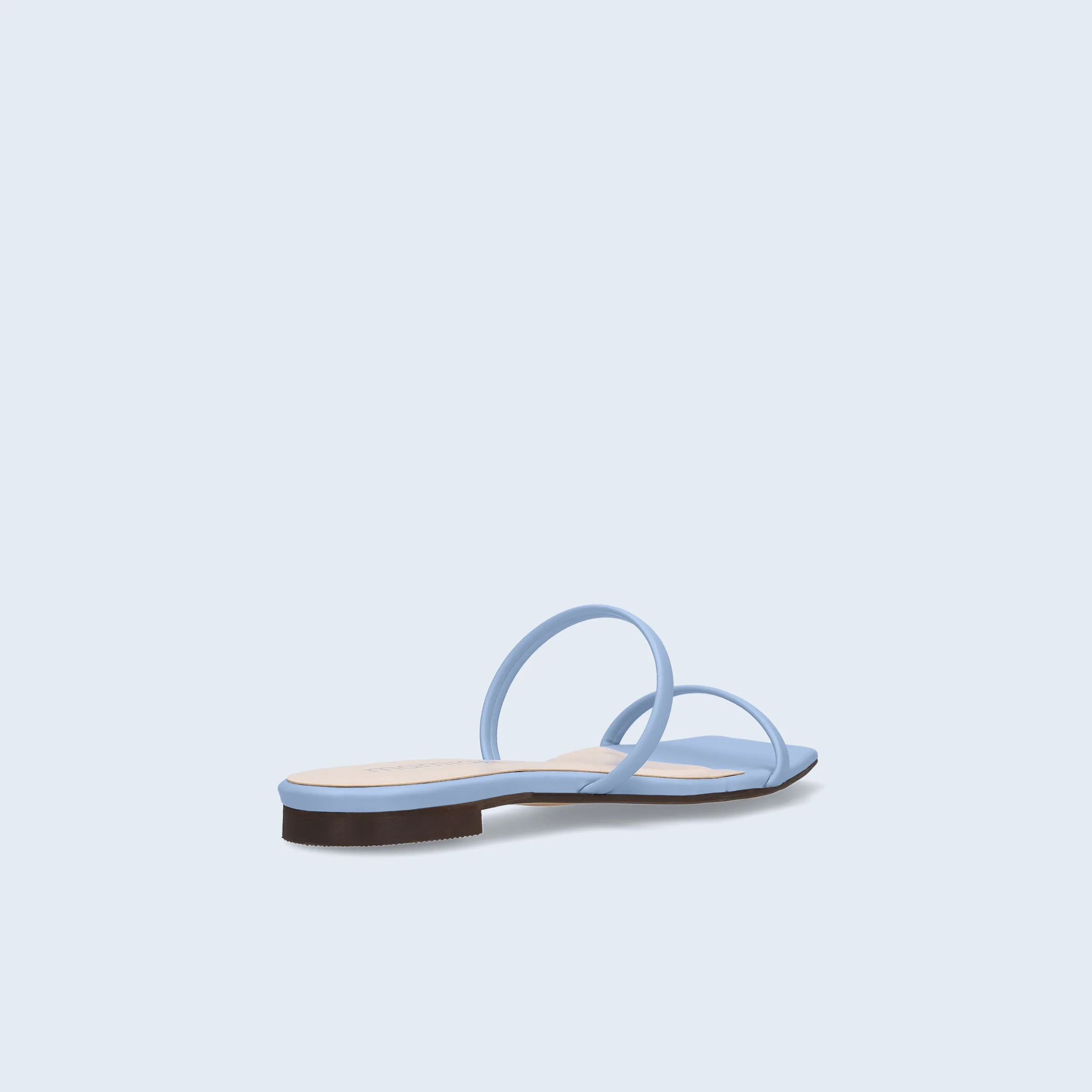 Limited special price 2,990 yen: Cord strap flat sandals (m10bn03) light blue