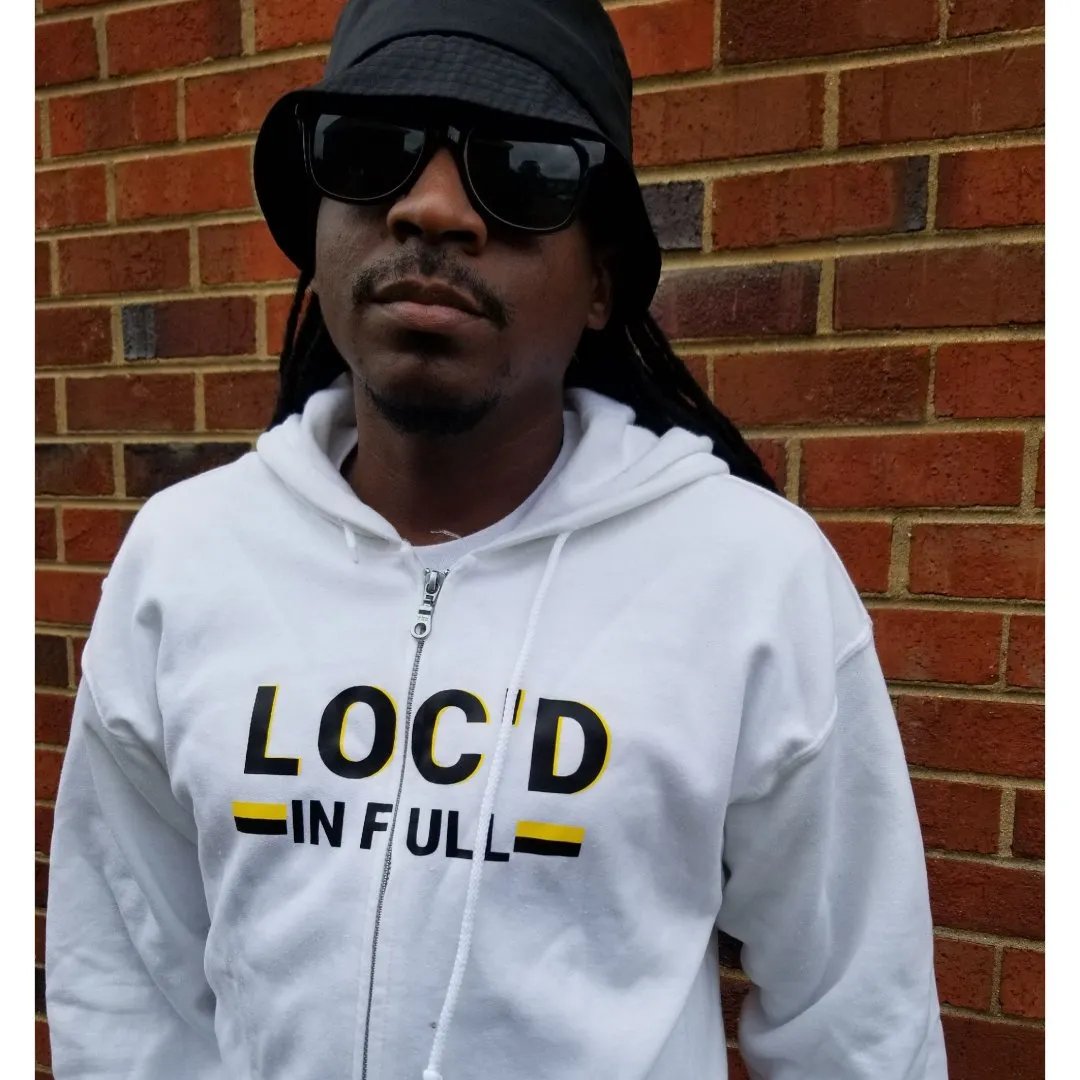 LOC'D UP ZIP HOODIE