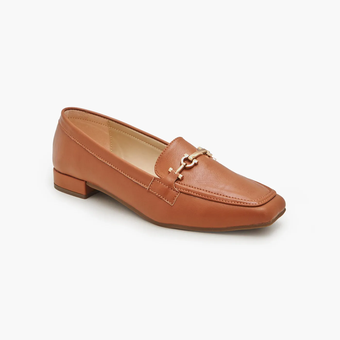 Low Heeled Loafers
