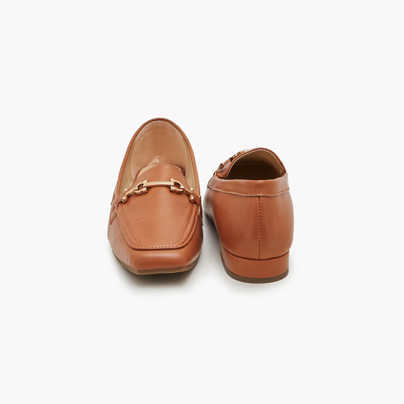 Low Heeled Loafers