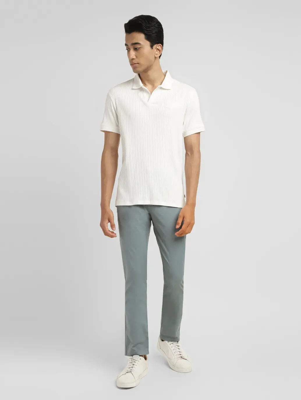 Men's 511 Light Grey Slim Fit Chinos