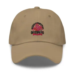 Merry Christmas CONSTIPATED Too Old To Give A Sh Dad hat