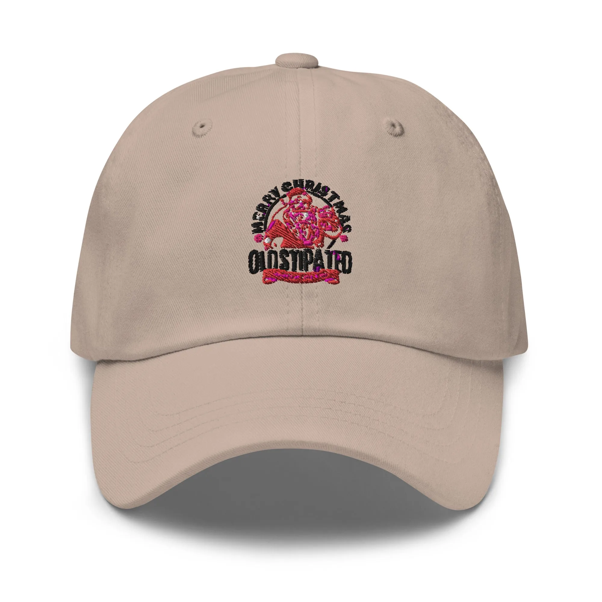 Merry Christmas CONSTIPATED Too Old To Give A Sh Dad hat