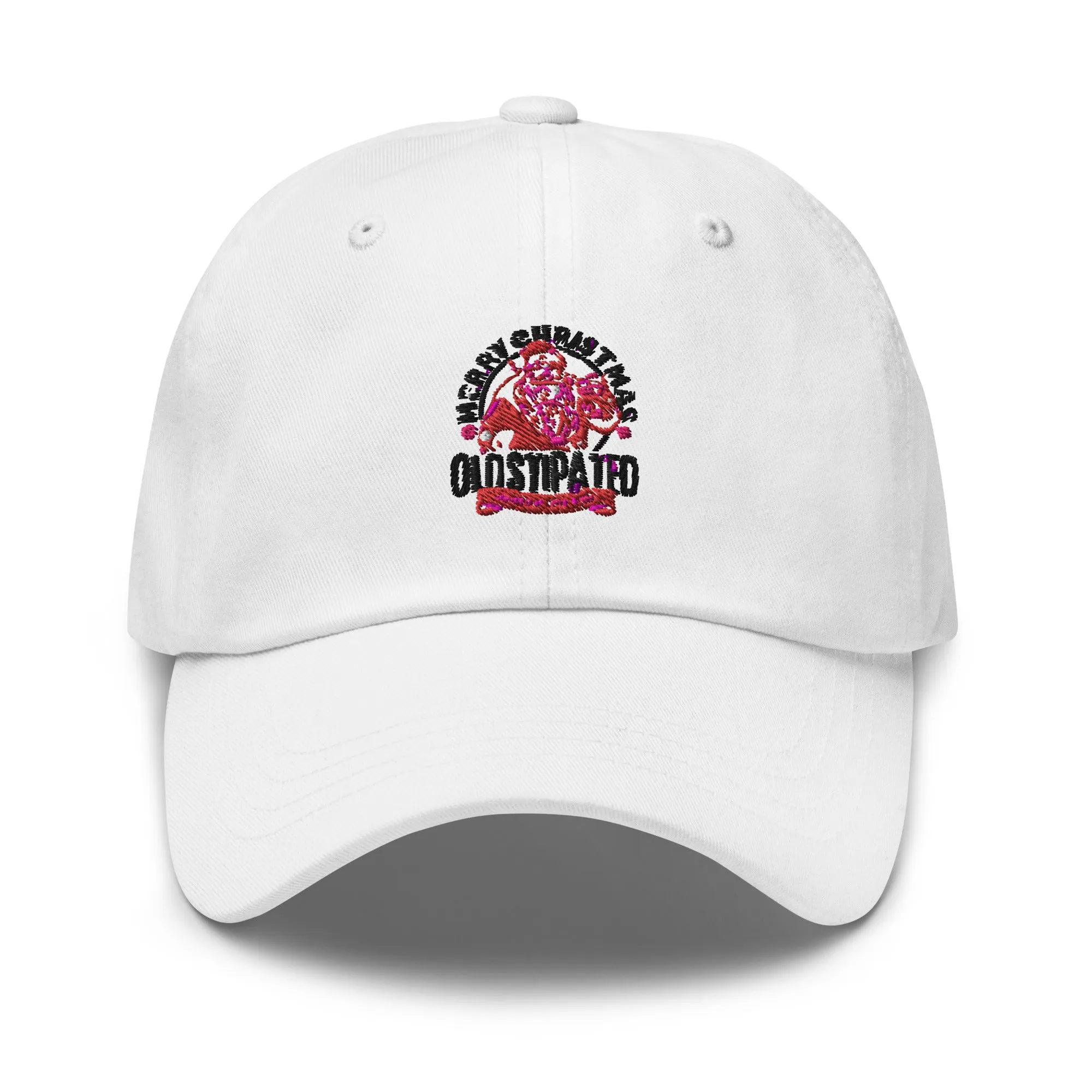 Merry Christmas CONSTIPATED Too Old To Give A Sh Dad hat
