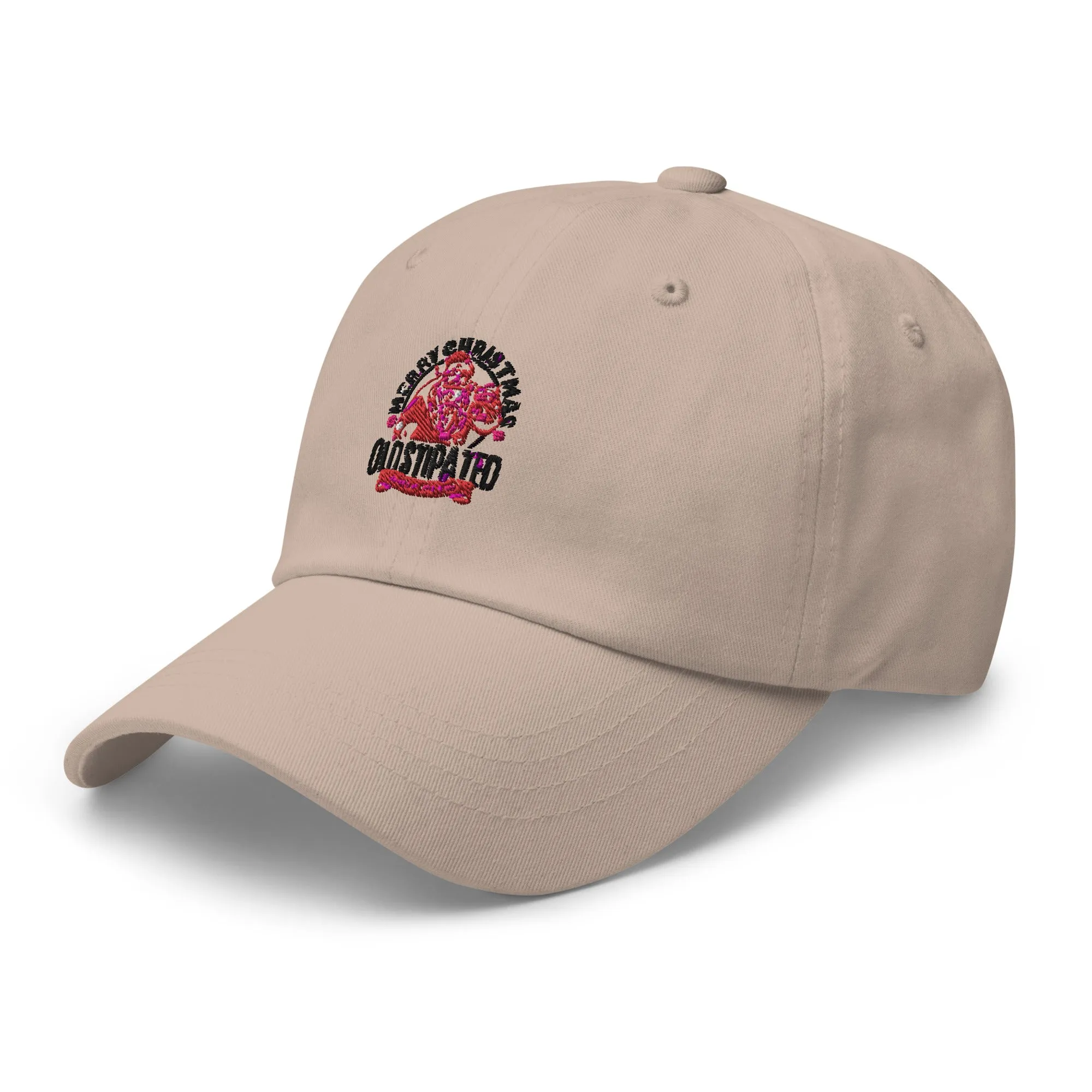Merry Christmas CONSTIPATED Too Old To Give A Sh Dad hat
