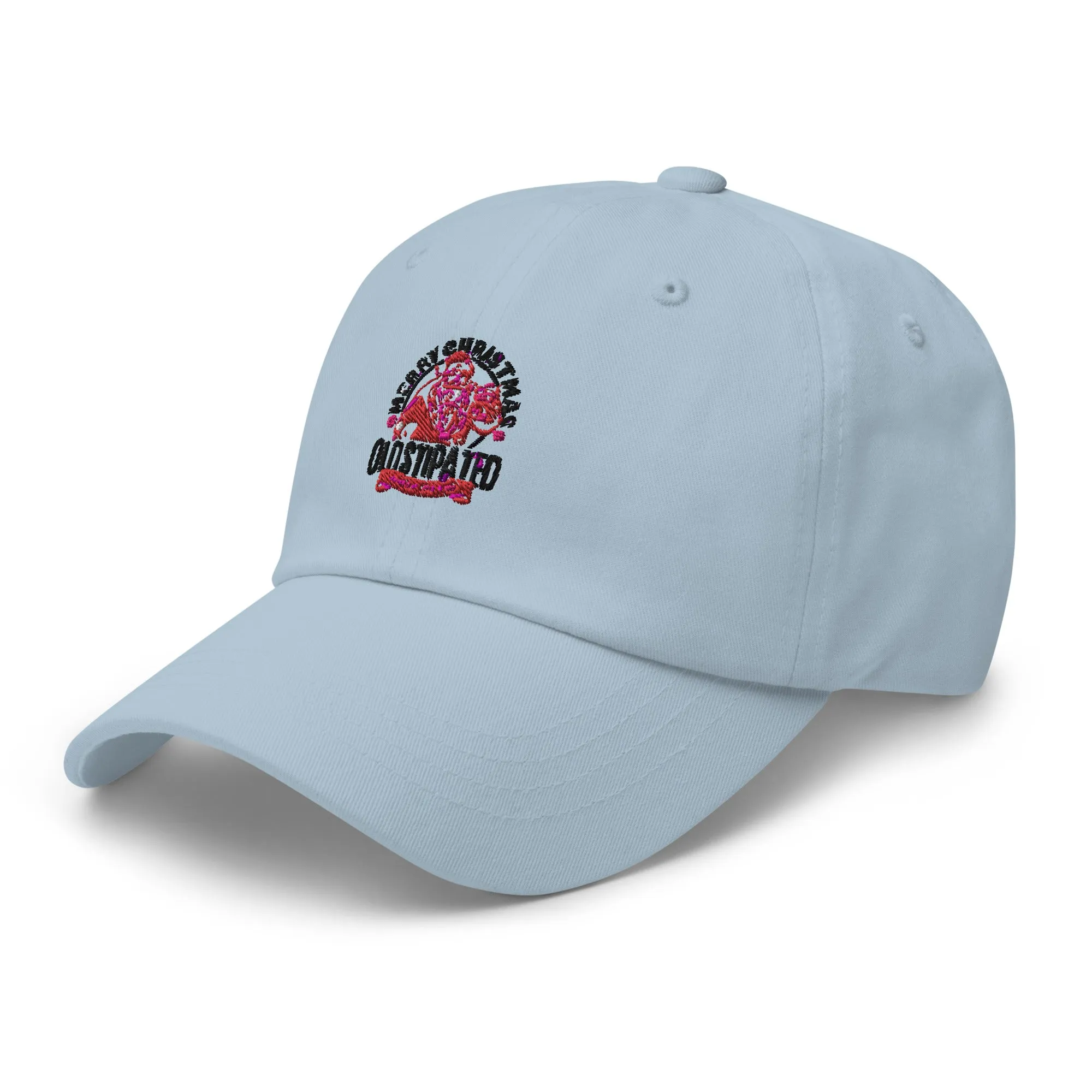 Merry Christmas CONSTIPATED Too Old To Give A Sh Dad hat